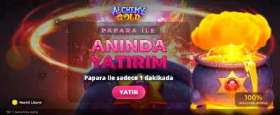 Altın Simya ile Kazanmaya Başla banner